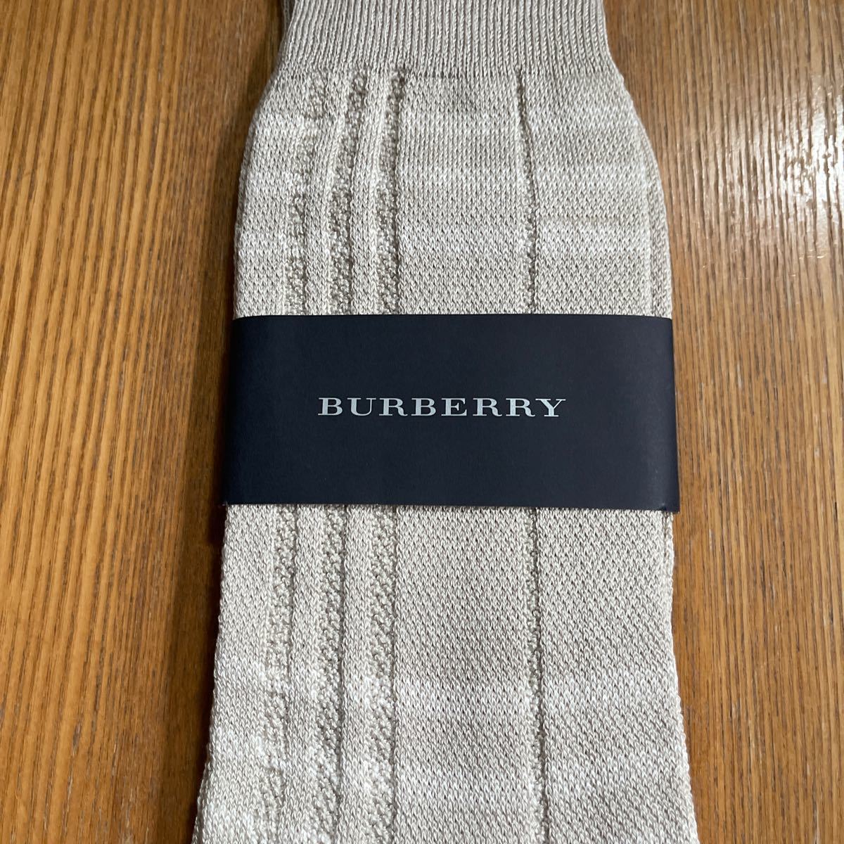 新品　BURBERRY ソックス 靴下 紳士_画像2
