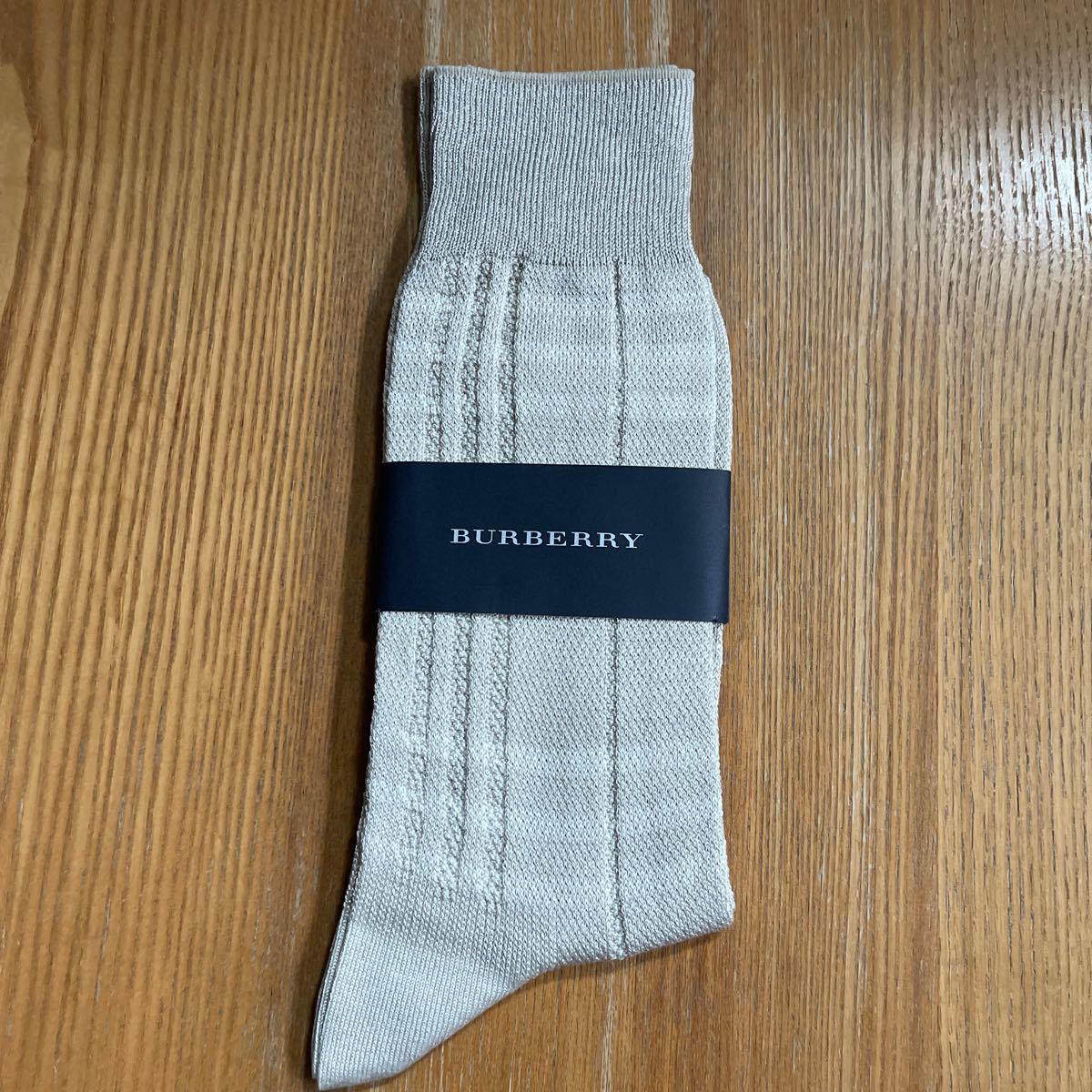 新品　BURBERRY ソックス 靴下 紳士_画像1