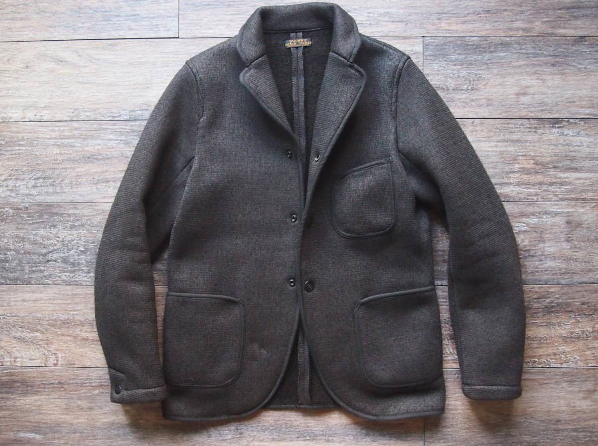 Brown's BEACH JACKET ビーチクロス ロストヒルズ 36 ジャケット Brown's BEACH JACKET ビーチクロス ロストヒルズ 36 ジャケット