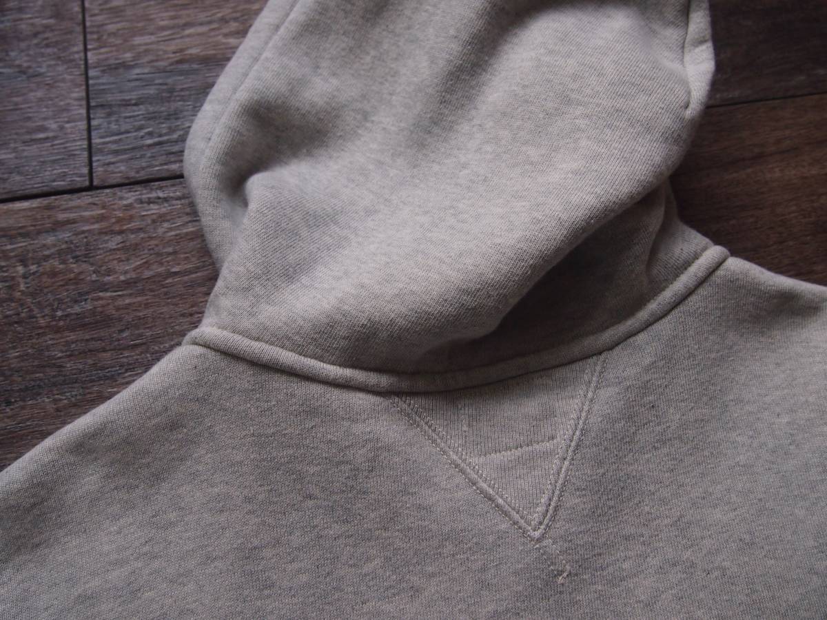 ザリアルマッコイズ REAL McCOY'S 40s HOODED SWEAT M 後付けフーディー スウェット_画像9