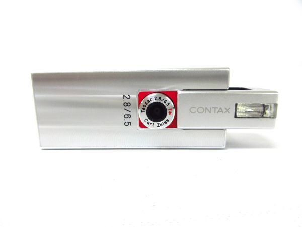 コンタックス i4R シルバー DX011710/京セラ CONTAX デジタルカメラ 軽量 コンパクト□60/G607CS_画像1