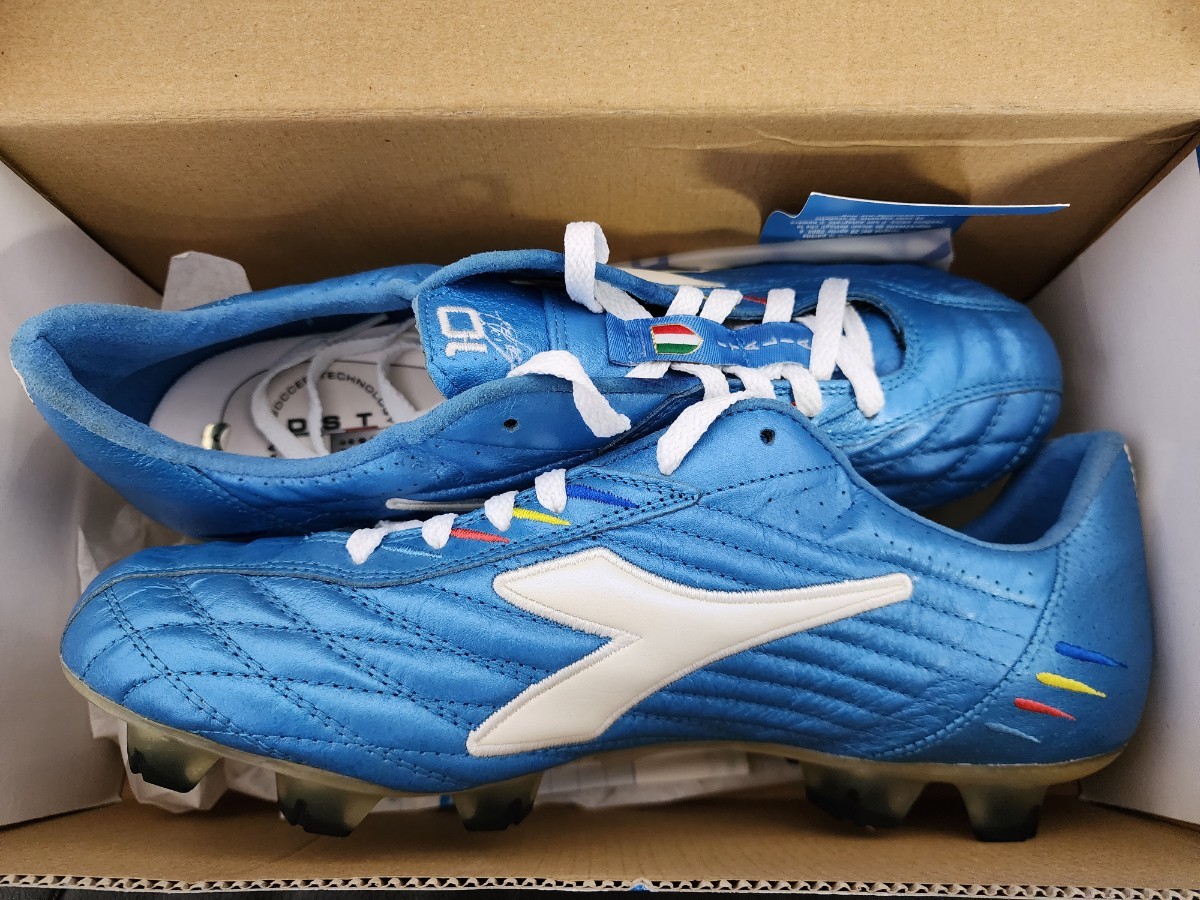 Roberto baggie ロベルトバッジョ DIADORA ディアドラ メモリアルスパイク 新品 サイズ9 日本サイズ27.5_画像2