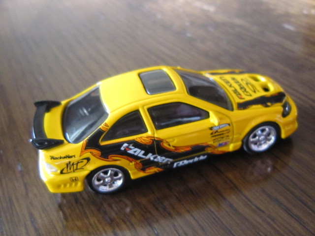 100% 1/64 Hot Wheels ホンダ シビック si ホットウィール_画像6