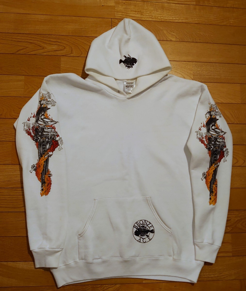 BRONZE AGE スウェットパーカー vintage Ｌ ブロンズエイジ ビンテージ パーカー HOODIE