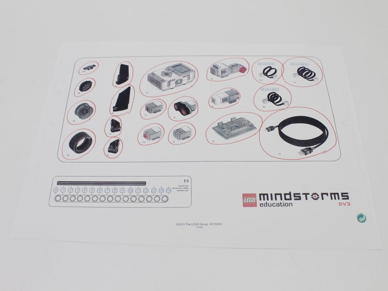 送料無料♪教育版 LEGO レゴ Education MindStorm EV3 基本セット マインドストーム 45544 ACアダプター付属 N62N 中古_画像6