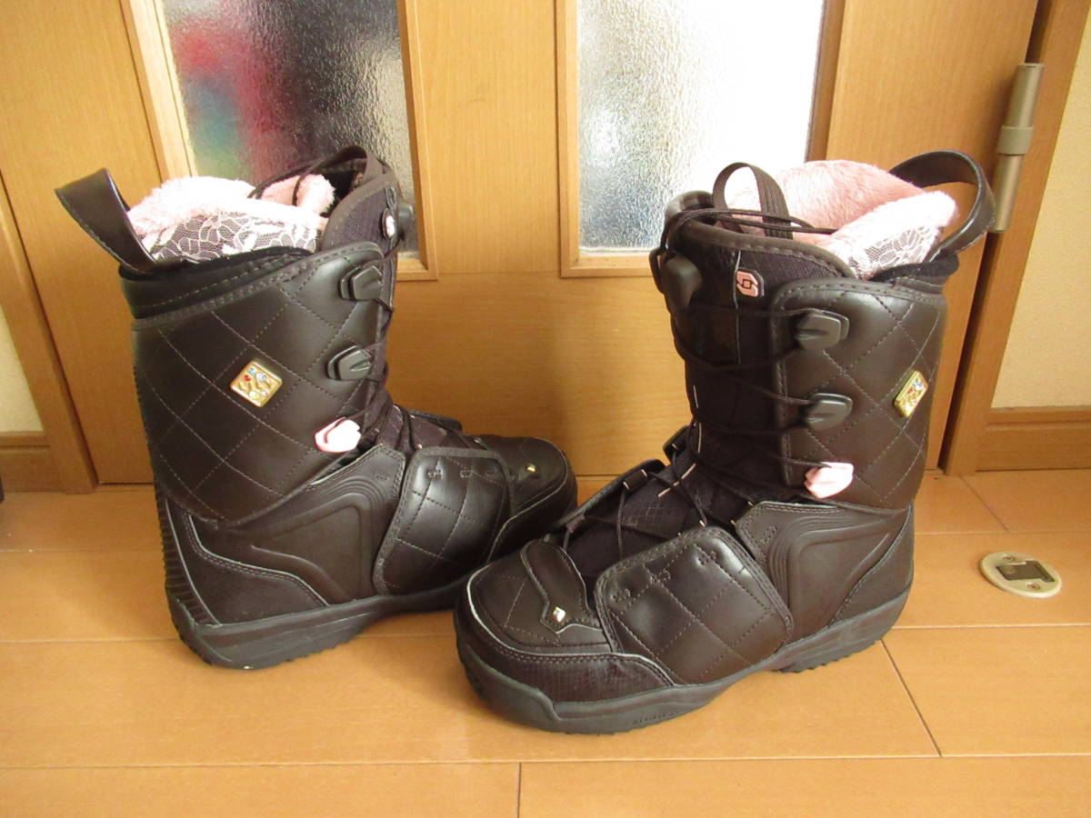 ★美品★　SALOMON　スノーボード　ブーツ　レディース　25.5cm　BT9343