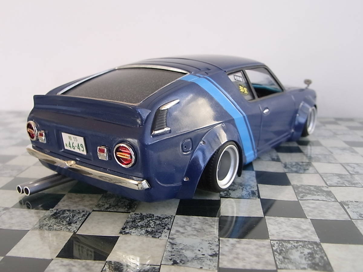 1/24 完成品 E10 日産 チェリー 旧車 族車 街道レーサー 1/24 完成品 E10 日産 チェリー 旧車 族車 街道レーサー