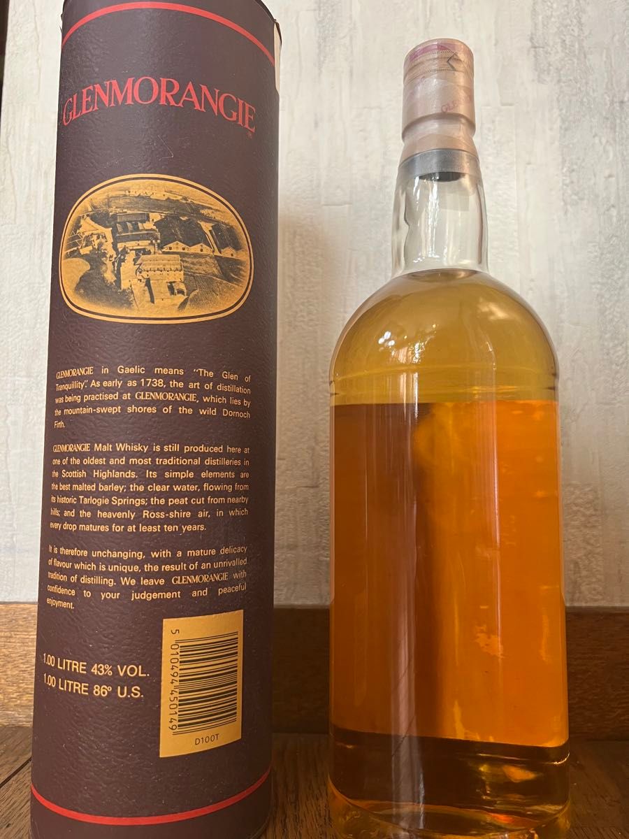 終売品 貴重】グレンモーレンジ10年 旧久ラベル 大容量1000ml 終売品 貴重】グレンモーレンジ10年 旧久ラベル 大容量1000ml
