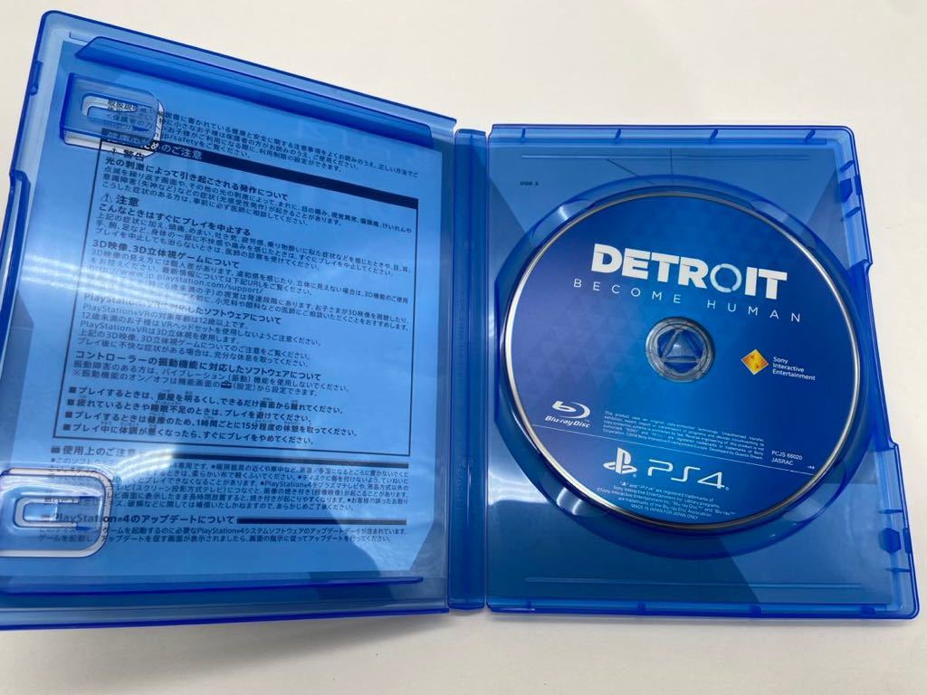 ☆【売り切り】SONY ソニー PlayStation 4 ソフト DETROIT デトロイト_画像3