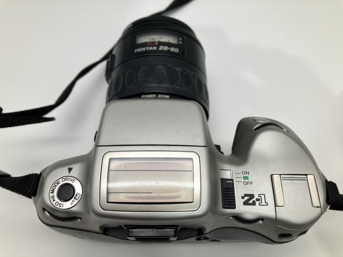 ◆【売り切り】PENTAX（ペンタックス）一眼レフフィルムカメラ Z-1 lens SMC PENTAX-AF f3.5-4.7 28-80mm ※バッグ付き_画像3