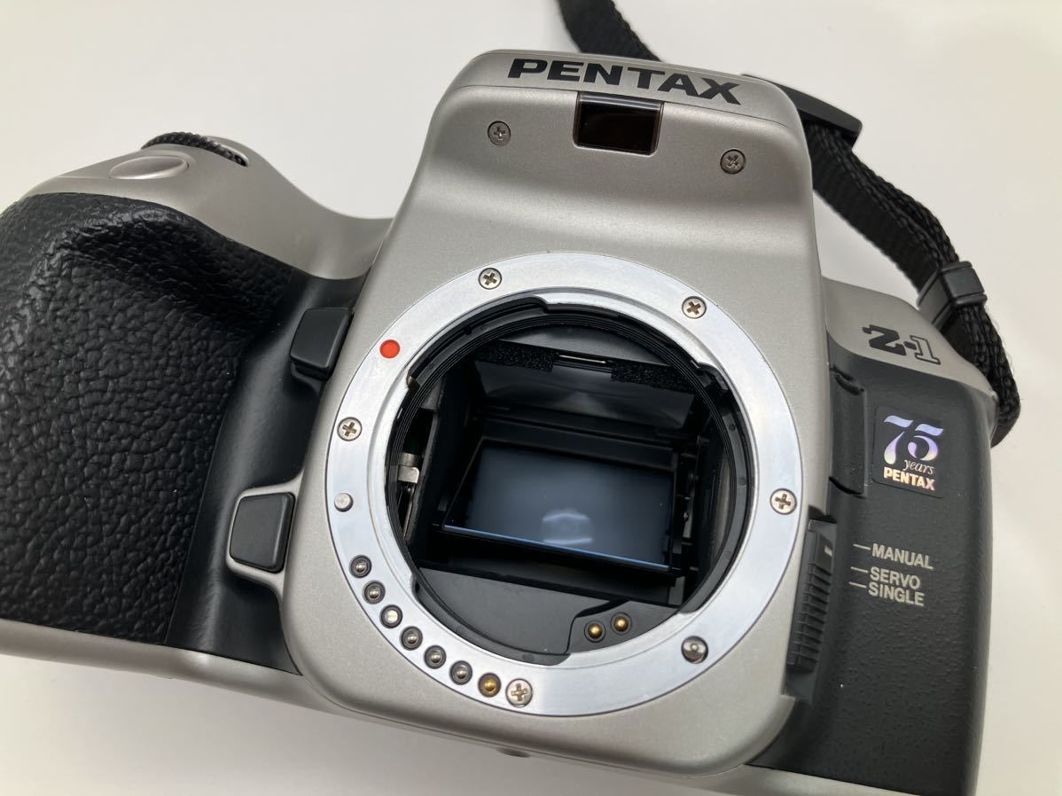 ◆【売り切り】PENTAX（ペンタックス）一眼レフフィルムカメラ Z-1 lens SMC PENTAX-AF f3.5-4.7 28-80mm ※バッグ付き_画像6