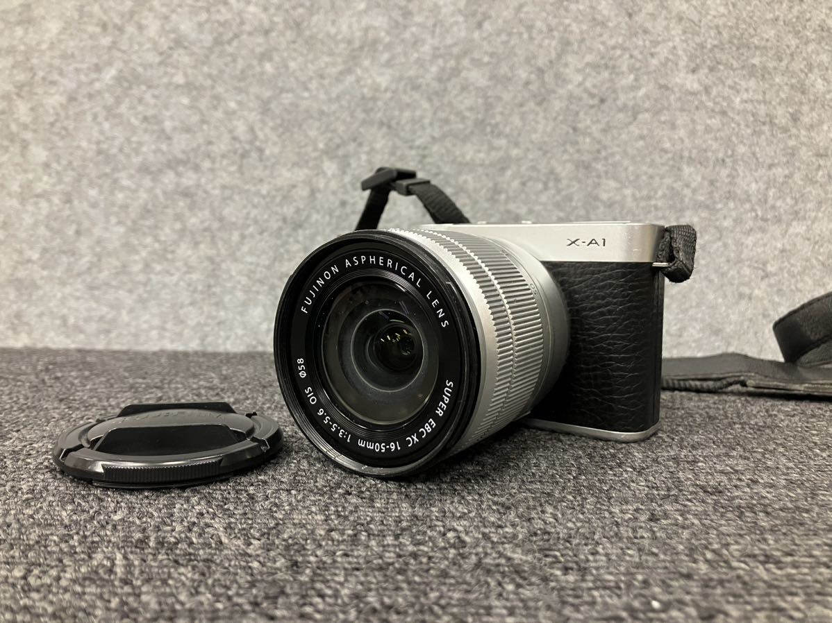 ◇【売り切り】FUJIFILM（富士フィルム）ミラーレス一眼 デジタルカメラ X-A1 lens SUPER EBC XC 16-50mm 1:3.5-5.6 OIS φ58_画像1