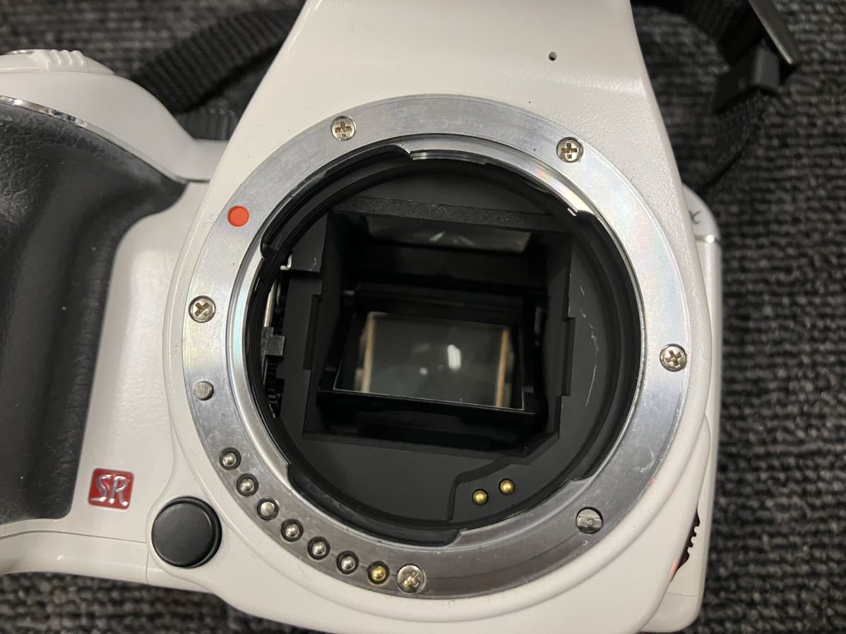 ◇【売り切り】PENTAX（ペンタックス）デジタル一眼レフカメラ K-x lens SMC PENTAX-DAL 1:3.5-5.6 18-55mm AL 1:4-5.8 55-300mm_画像7