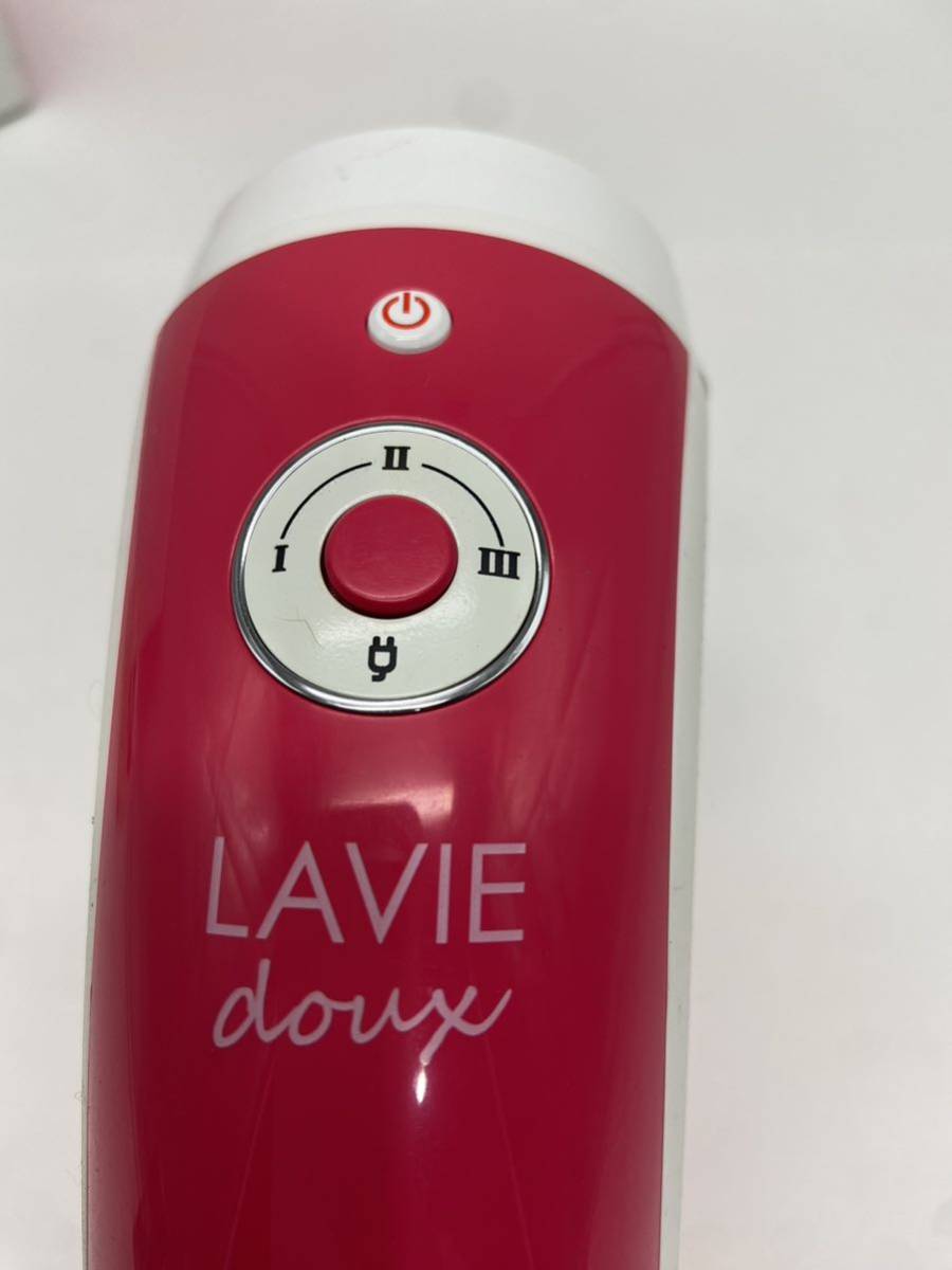 □【売り切り】LAVIE doux ラヴィドゥ 光IPL 美顔器 家庭用美容器 LVDQ311512 _画像2
