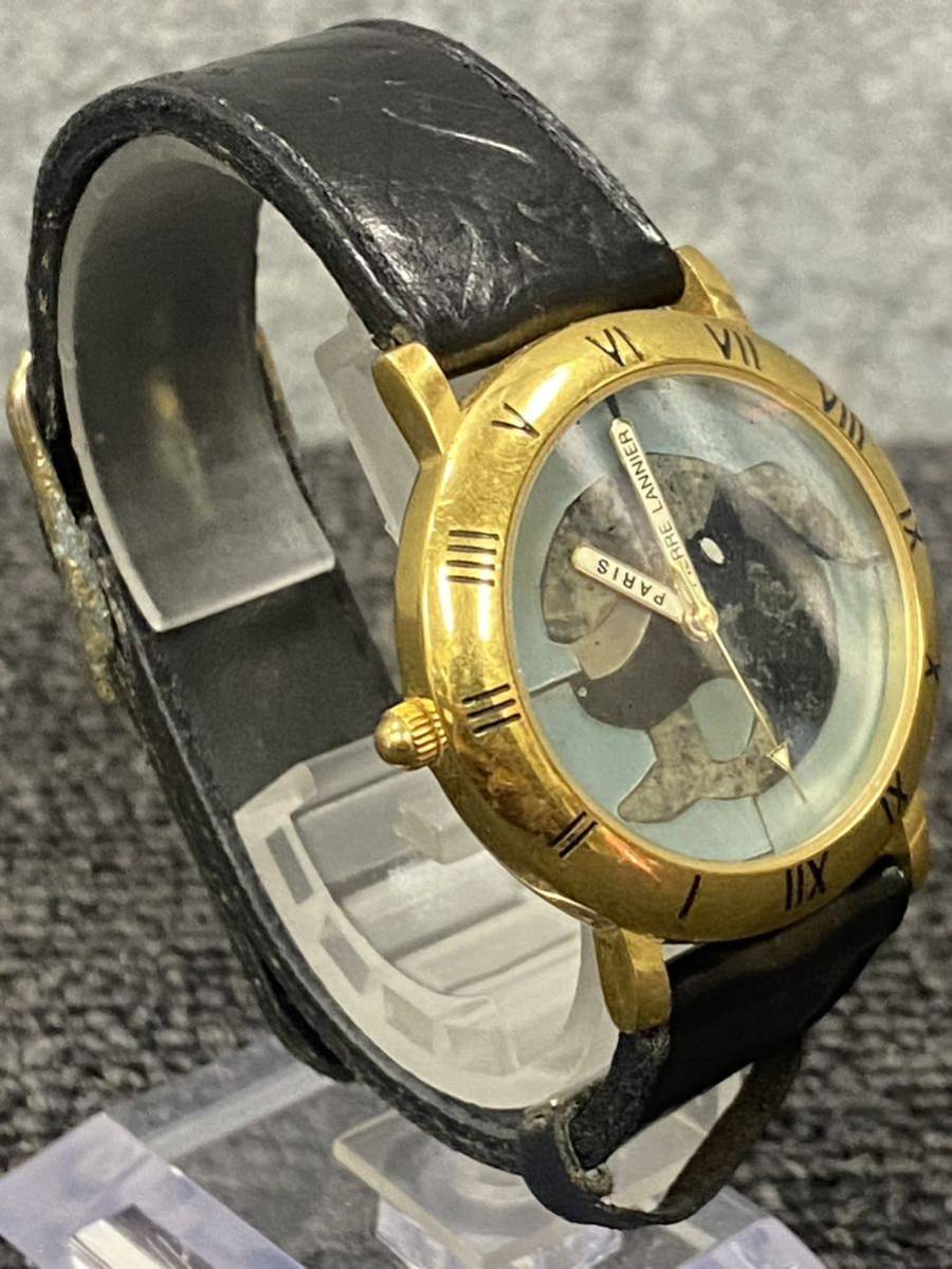◆【売り切り/希少】PIERRE LANNIER ピエールラニエ 腕時計 クオーツ REF065 クジラ 限定 現状品_画像3