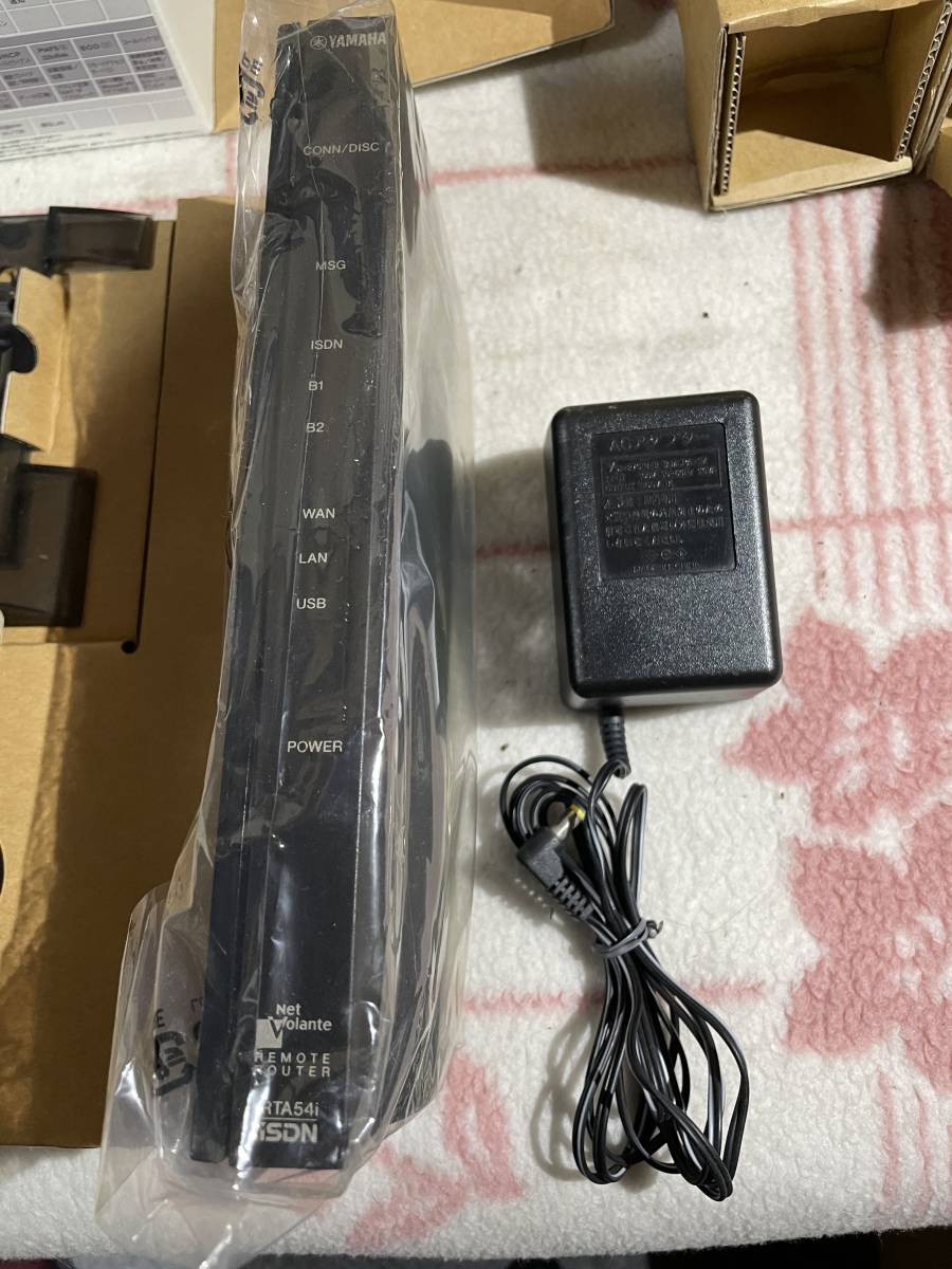 R6011005　YAMAHA ISDNブロードバンドルーター TA　RTA54i ISDN 取扱説明書 ACアダプター _画像5