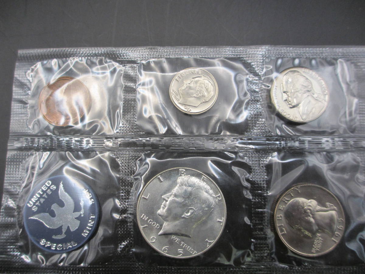 ○アメリカコインセット　1・5・10・25・50セント　記念コイン１枚○KN149_画像4