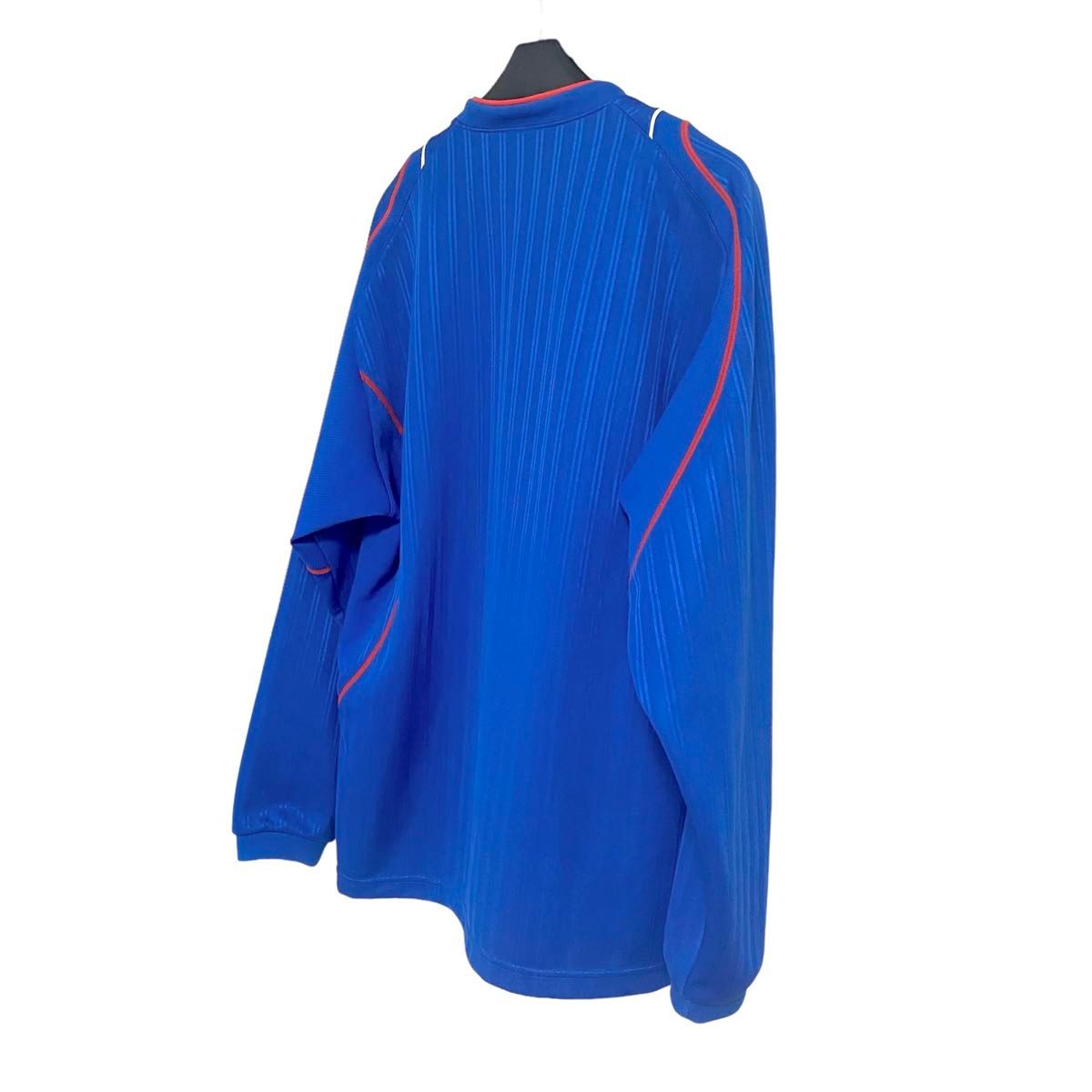美品asicsアシックス football gear フットボールギア 青 M 美品asicsアシックス football gear フットボールギア 青 M