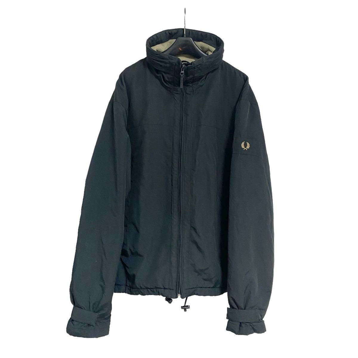 美品FRED PERRYフレッドペリー マウンテンパーカー ブラック黒 美品FRED PERRYフレッドペリー マウンテンパーカー ブラック黒