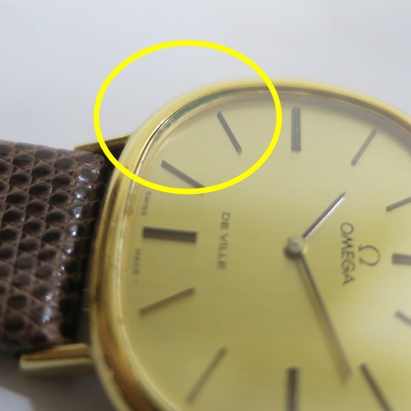 OMEGA オメガ 111.0133 手巻き DE VILLE アンティーク メンズ 腕時計※社外ベルト　中古品　used AB_画像9