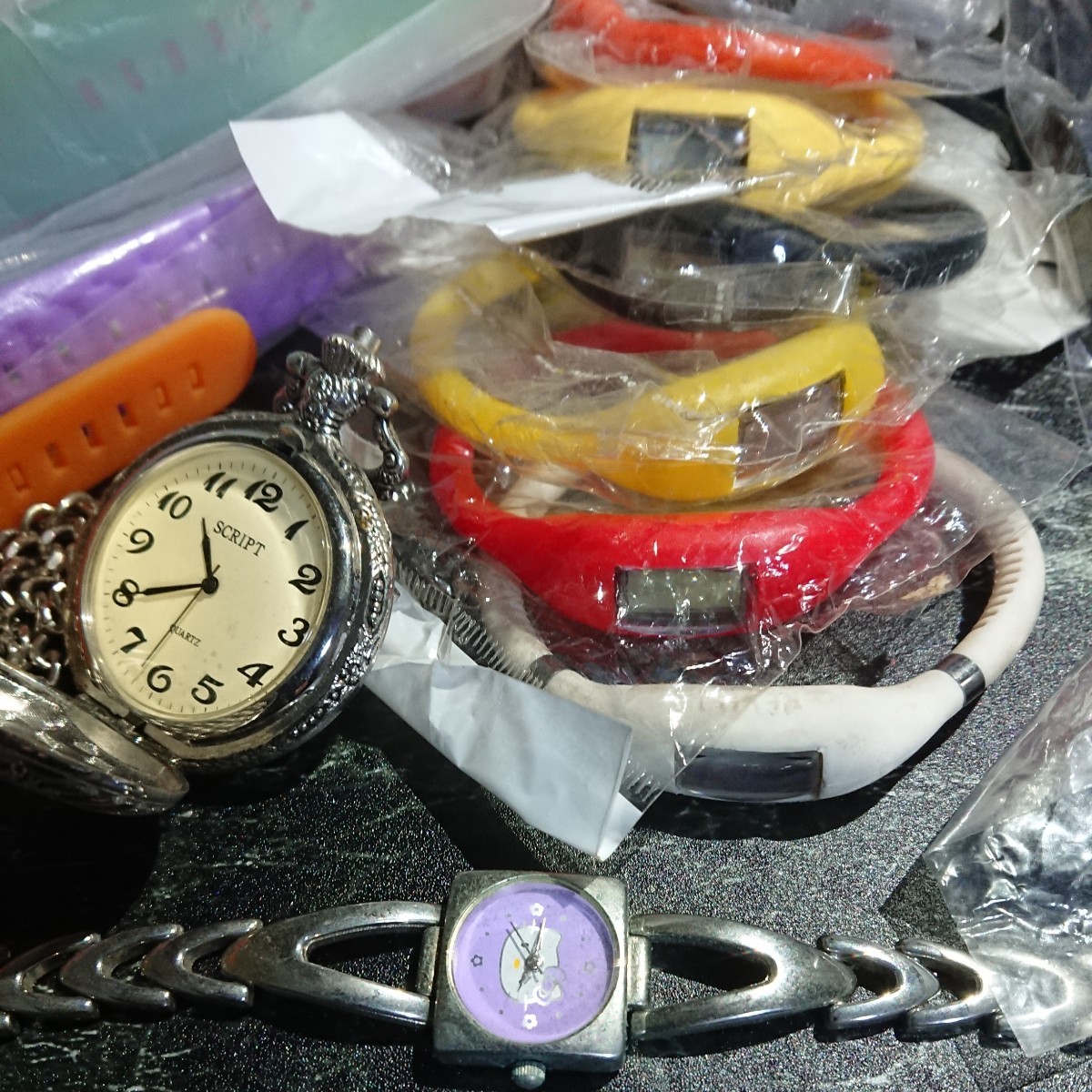 １円スタート ノーブランド腕時計 ジャンク セット 大量 まとめ kg_画像4