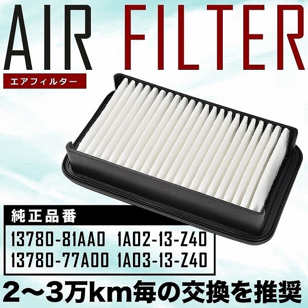 DA32W エブリイランディ エアフィルター エアクリーナー H13.5-H17.6 AIRF18_画像1