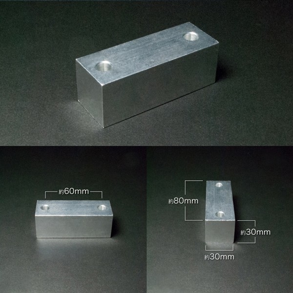 JB23 ジムニー スタビ延長ブロック 30mm 2個 スタビライザー スタビダウンブロック JB33/JB43/JB23 AZオフロード_画像3