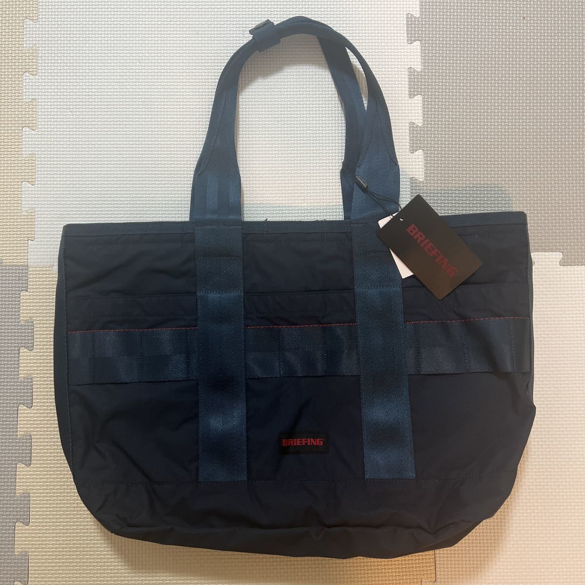 新品未使用 ブリーフィング トートバッグ ネイビー BRIEFING DISCRETE TOTE SM MW NAVY ミリタリー バッグ リュック ディスクリート