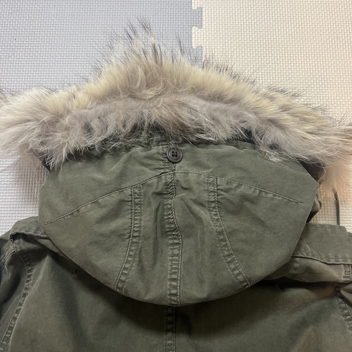 green グリーン モッズコート サイズ2 HYKE ハイク ミリタリー フィッシュテール ヴィンテージ ファー ライナー 着脱可能 ビンテージ green グリーン モッズコート サイズ2 HYKE ハイク ミリタリー フィッシュテール ヴィンテージ ファー ライナー 着脱可能 ビンテージ