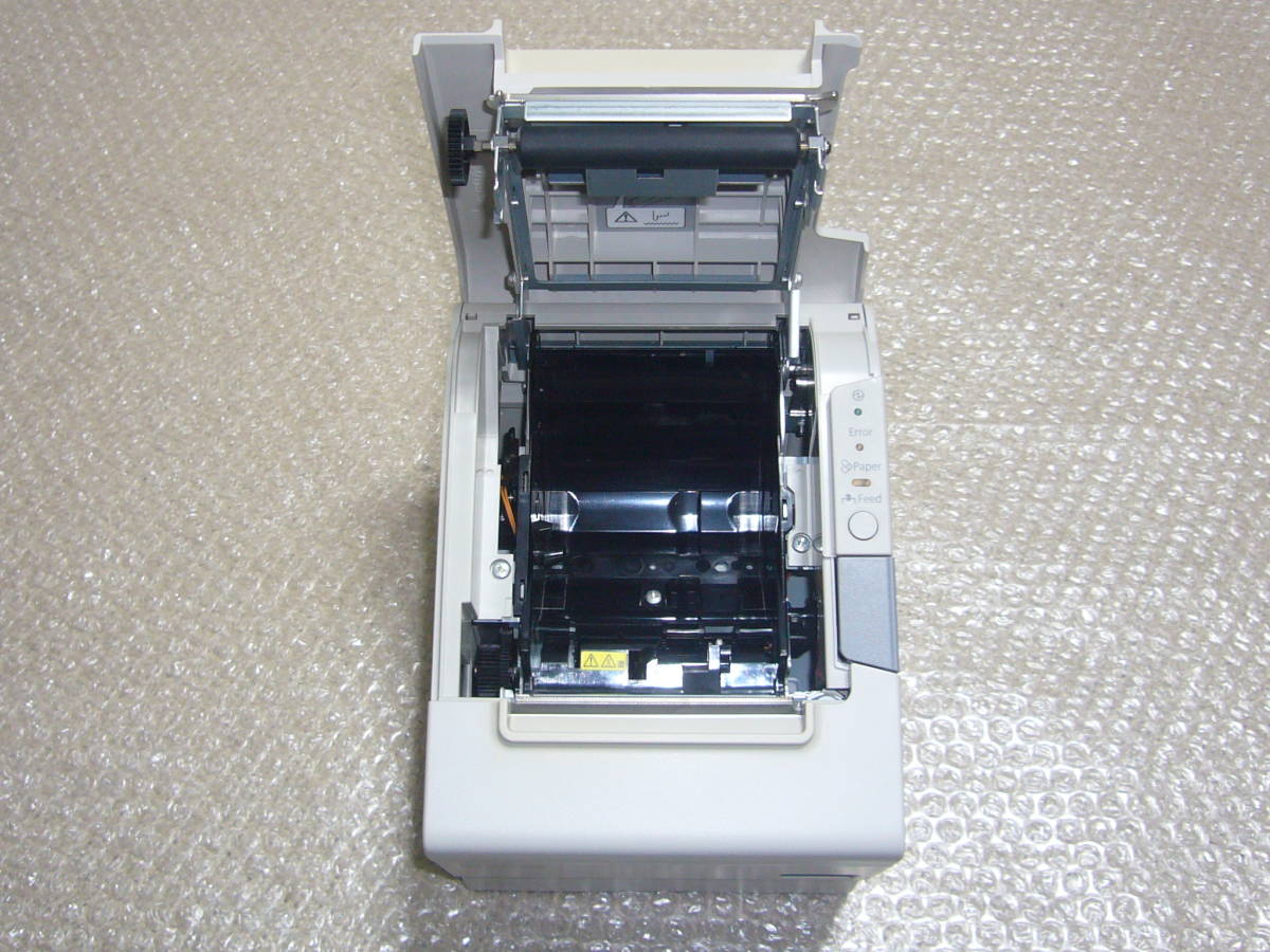 即決　訳アリ　TM-T88V 001 USB　 電源、幅80mm、ロール紙1個付　セイコーエプソン サーマルレシートプリンター_画像2