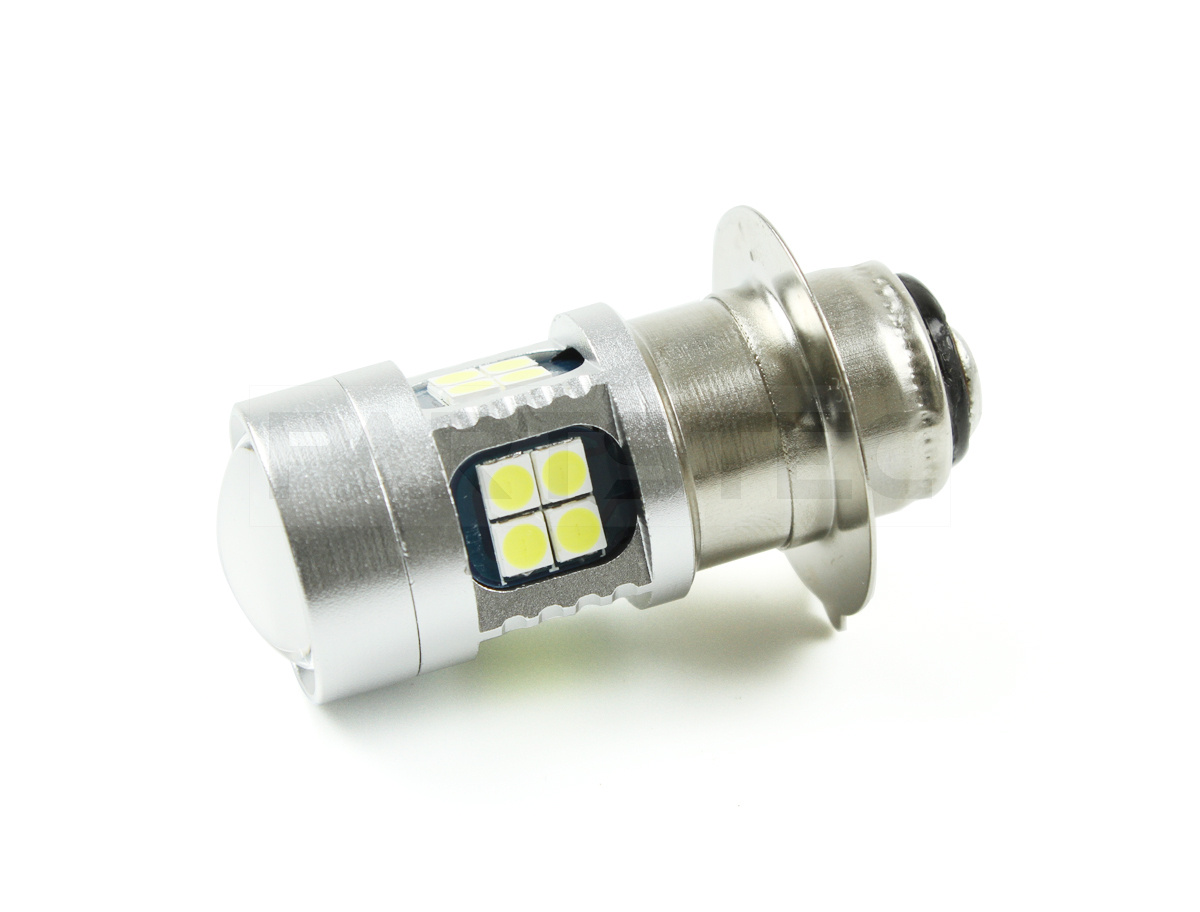 6-30V バイク 直流 専用 DC PH7 P15D 6V 12V Hi/Lo 切替 T19L 6000k LED ヘッドライト バルブ 白 ホワイト 原付 /134-6 A-2の画像3