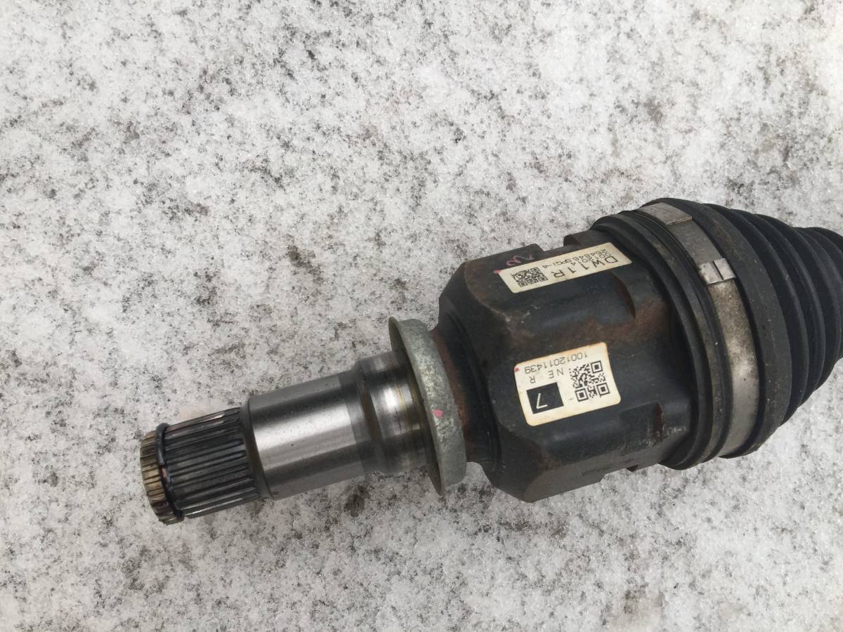 ZVW30 Prius front drive shaft right R Junk 
