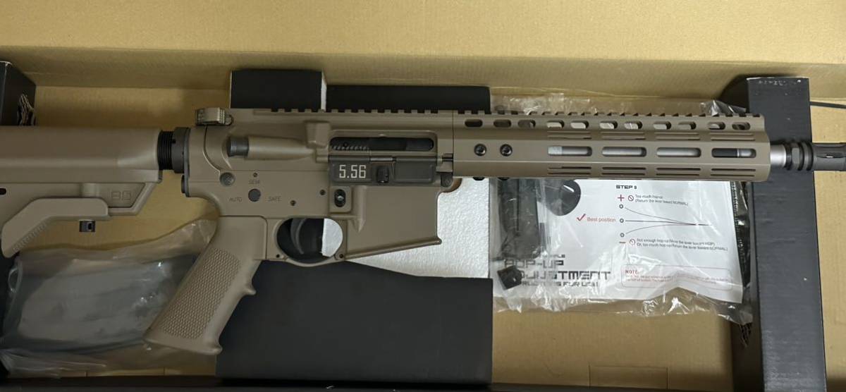 1円スタート】A-PLUS AIRSOFT NOVESKE N4 ガスブローバック DX Ver GEN3 FDE 検:東京マルイ　GHK VFC PTW MWS KAC AAC_画像6