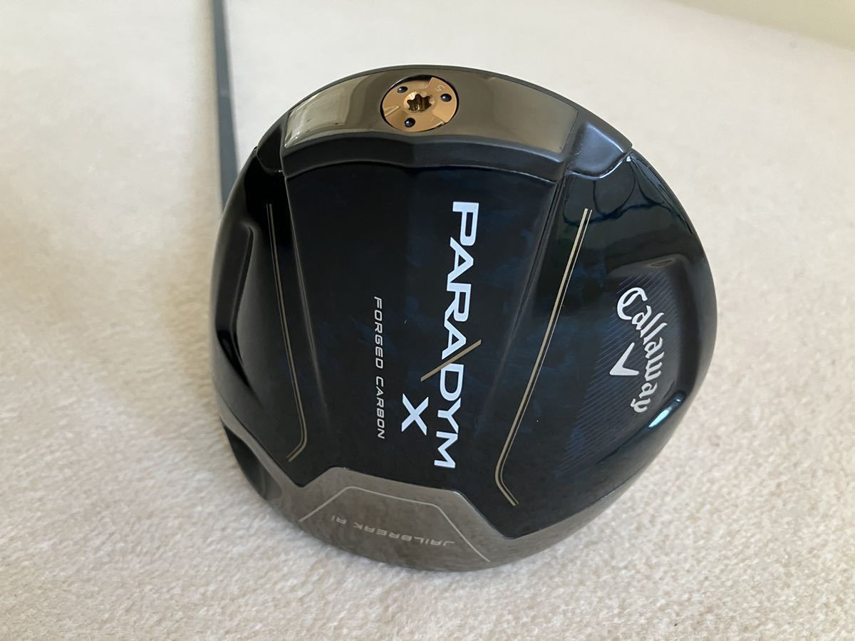 送料無料　キャロウェイ パラダイム X PARADYM X ゴルフ ドライバー VENTUS TR5 for Callaway 硬さS 10.5 美品　日本仕様_画像1