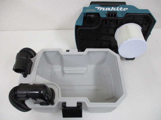 makita マキタ　充電式集じん機 VC750DRG　乾湿両用型　18V　バッテリ・充電器付　未使用保管品　激安1円スタート_画像8