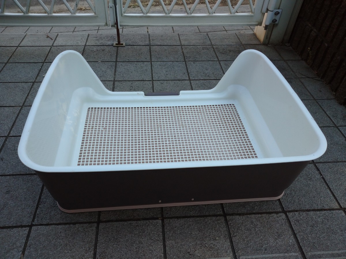 [ secondhand goods ] all-purpose type | for pets toilet | size approximately 65cm × approximately 46cm × approximately 20cm