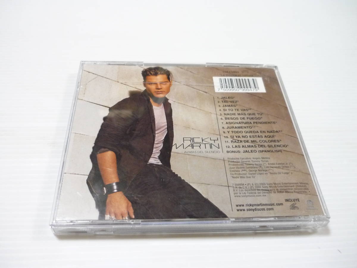 [管00]【送料無料】CD RICKY MARTIN / ALMAS DEL SILENCIO 洋楽 リッキー・マーティン_画像2