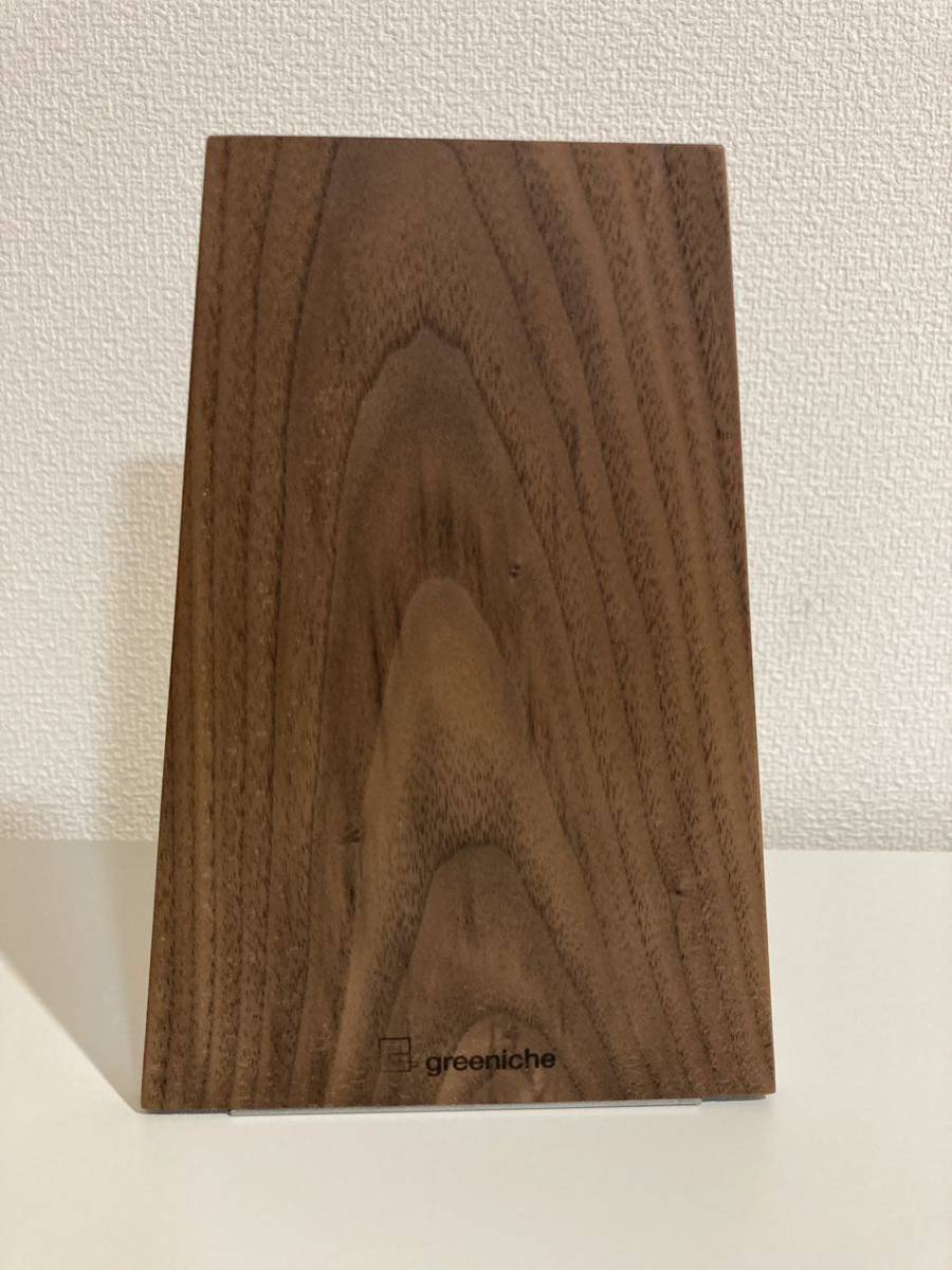 【美品】グリニッチ　ブックエンド　ウォルナット／greeniche Book End Walnut　１点　日本製_画像2