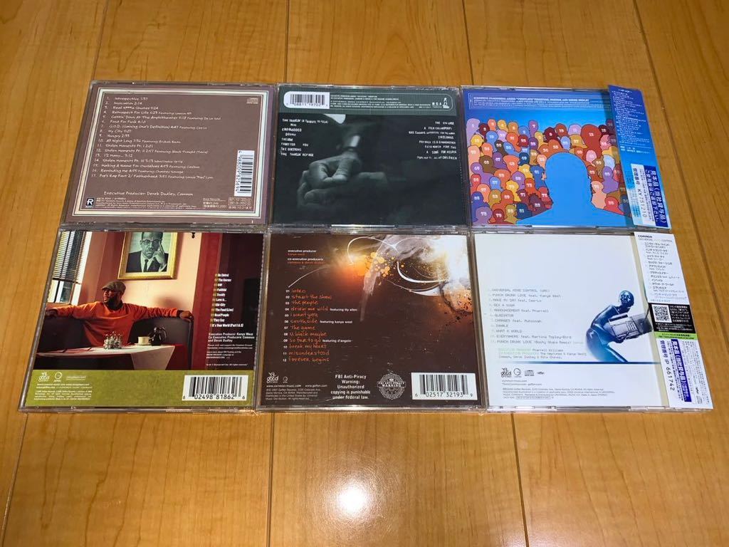 【即決送料込み】コモン / Common アルバム6枚セット / One Day It'll All Make Sense / Like Water For Chocolate / Electric Circus / Be_画像2