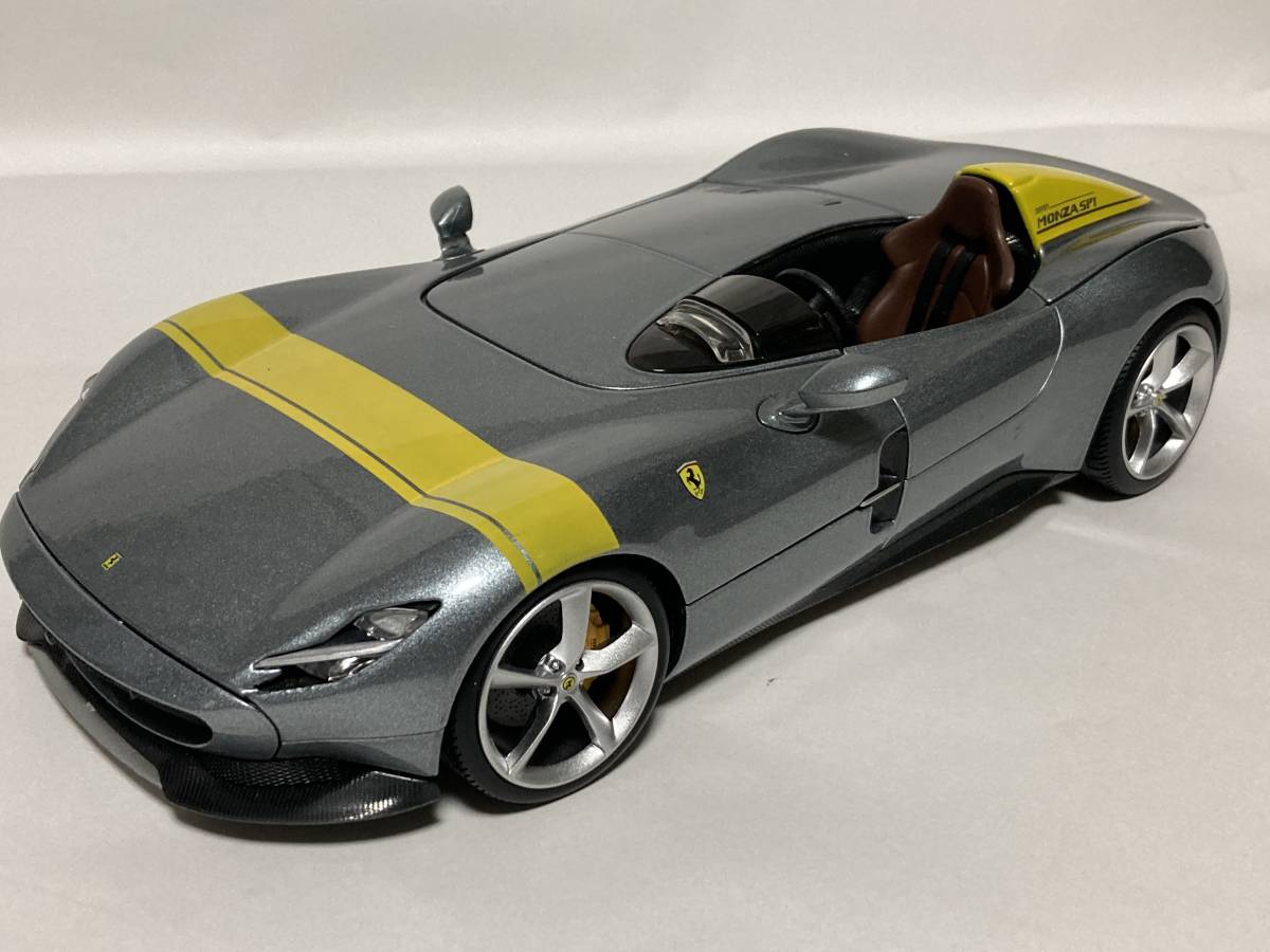 1/18 Maisto Ferrari MONZA SP-1 シングルシート　　美品　同梱不可_画像1