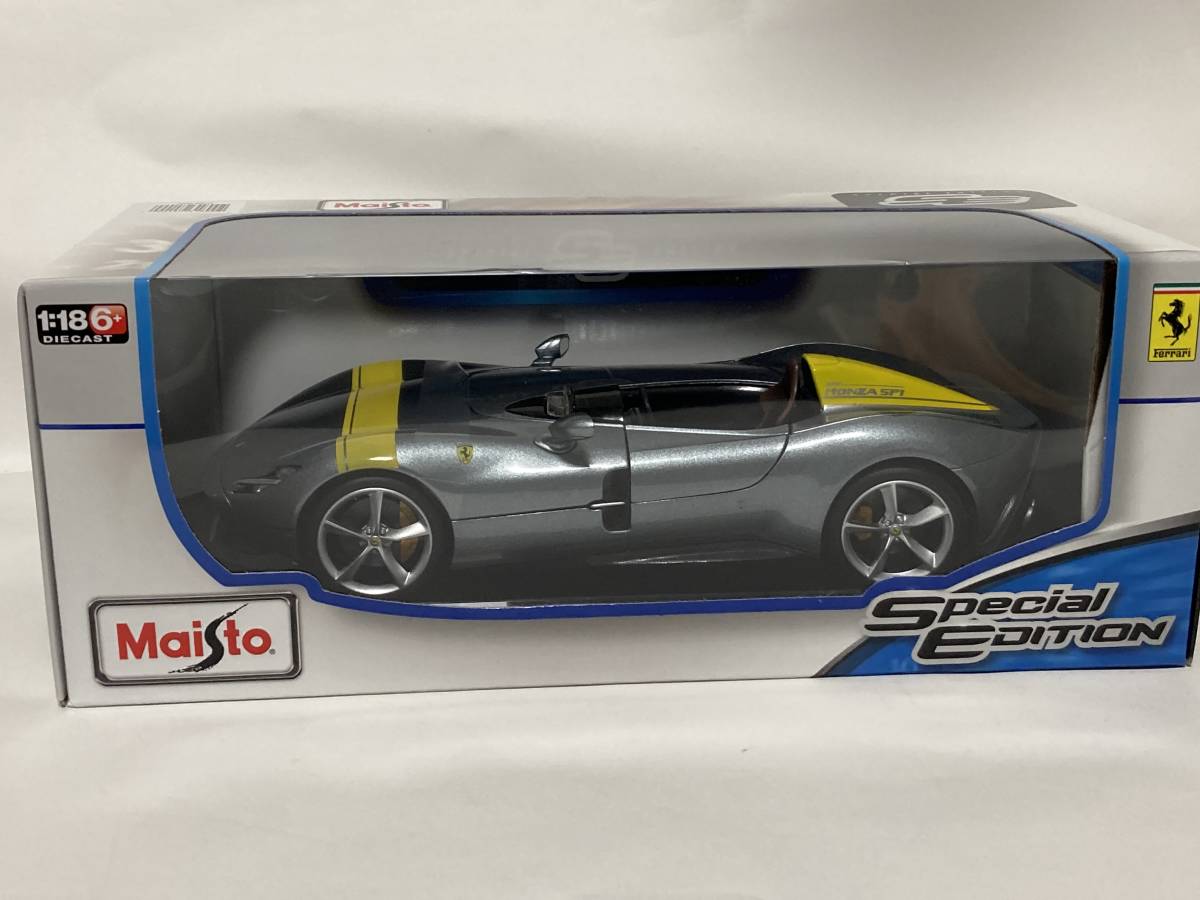 1/18 Maisto Ferrari MONZA SP-1 シングルシート　　美品　同梱不可_画像10