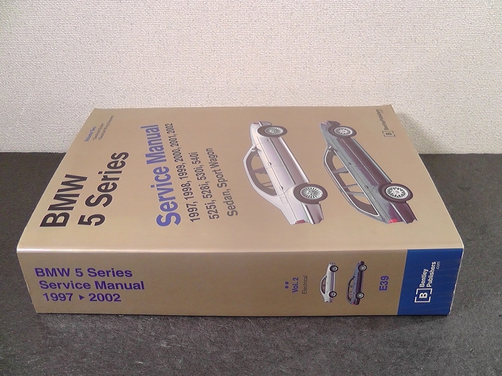 【洋書・２巻のみ】 BMW 5 Series Service Manual 1997 - 2002 Vol.2 two ★ 英語サービスマニュアル 5シリーズ E39 Electrical System /N_画像3