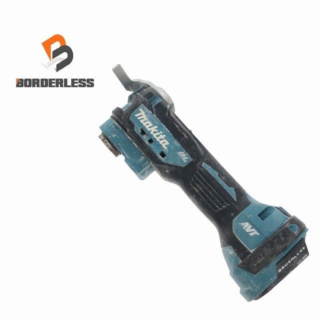 【送料無料☆彡訳ありジャンク品】makita マキタ 18V 充電式マルチツール TM52D 本体のみ 電動工具 コメント必読 84459_画像1