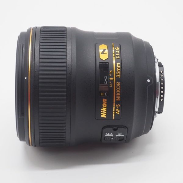 ■ほぼ新品■ Nikon ニコン 単焦点レンズ AF-S NIKKOR 35mm f/1.4G フルサイズ対応の画像3