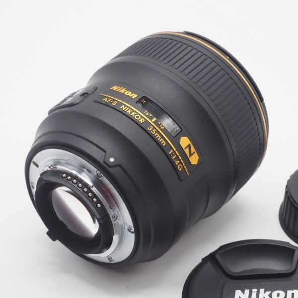 ■ほぼ新品■ Nikon ニコン 単焦点レンズ AF-S NIKKOR 35mm f/1.4G フルサイズ対応の画像2