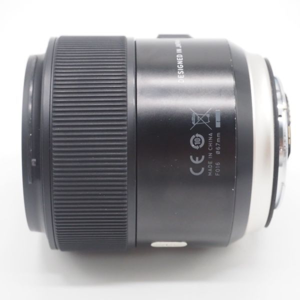 ■美品■ TAMRON タムロン 単焦点レンズ SP85mm F1.8 Di VC キヤノン用 フルサイズ対応 F016E_画像4