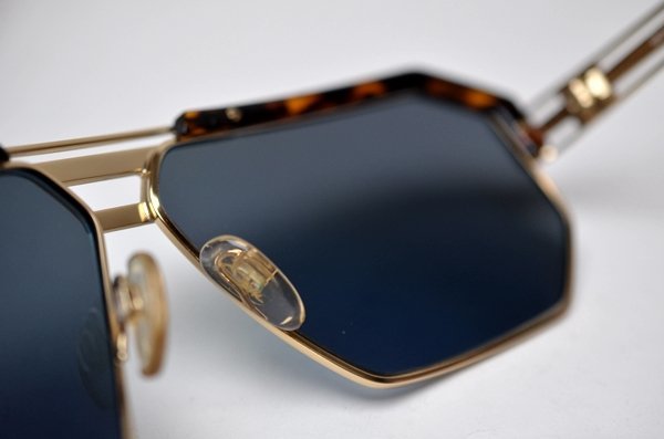 美品 CAZAL ヴィンテージ サングラス べっ甲 MOD.9082 COL.002 63□11 140 GOLD PLATED カザール ドイツ製_画像5