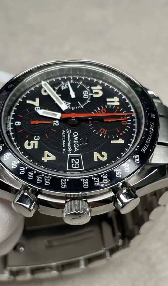 Omega オメガ Speedmaster スピードマスター AT 自動巻 Men’s メンズ watch 腕時計 SS 稼働中_画像3