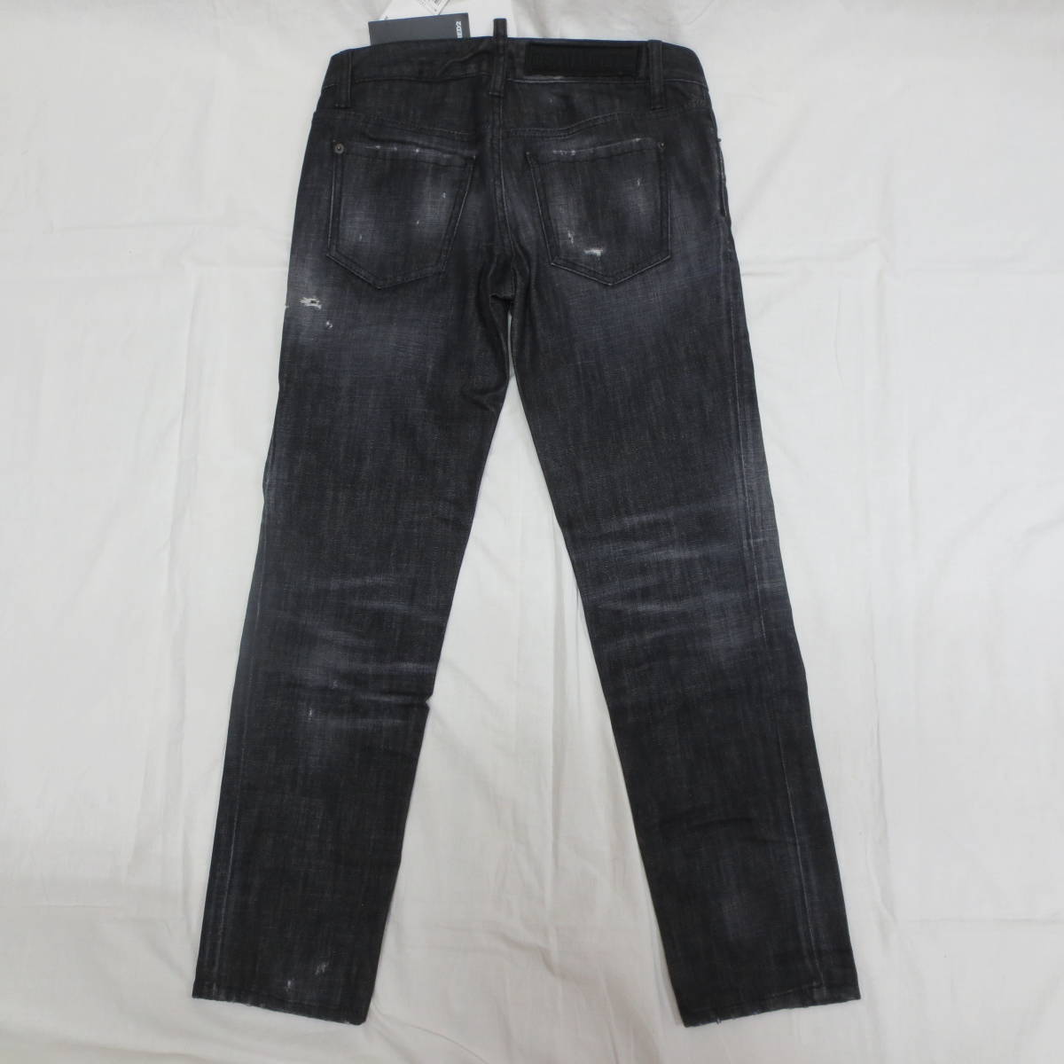 0 Dsquared 2 Cool Girl джинсы авария черный Denim шедевр редкость товар 38 подлинный товар обычная цена 70400 иен 