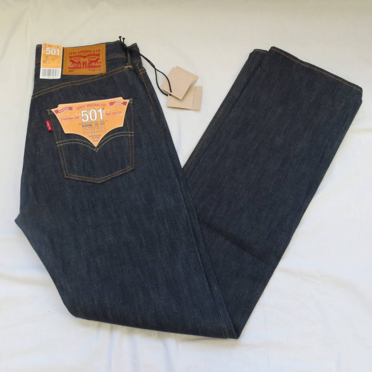 ○　リーバイス501　Levi's　赤耳　デッドストック　リジッド　ジーンズ　デニムパンツ　限定品　レアモデル_画像7